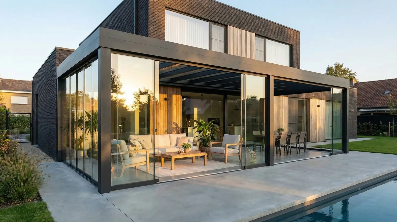 Véranda Aluminium Sur Mesure